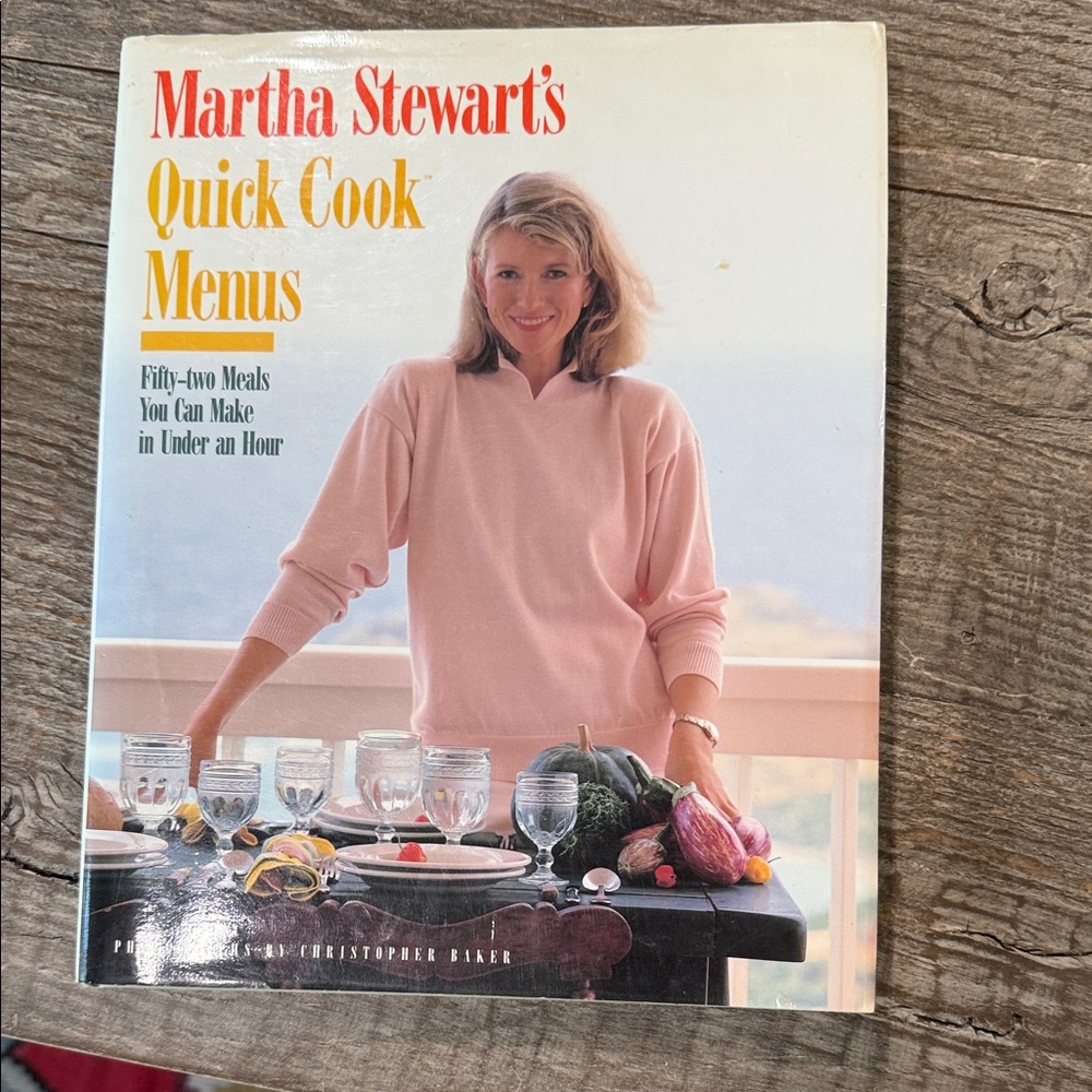 Martha Stewart Quick Cook Menus. Classic